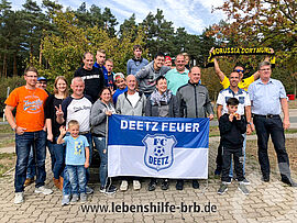 Gemeinsam mit dem FC Deetz nach Leverkusen